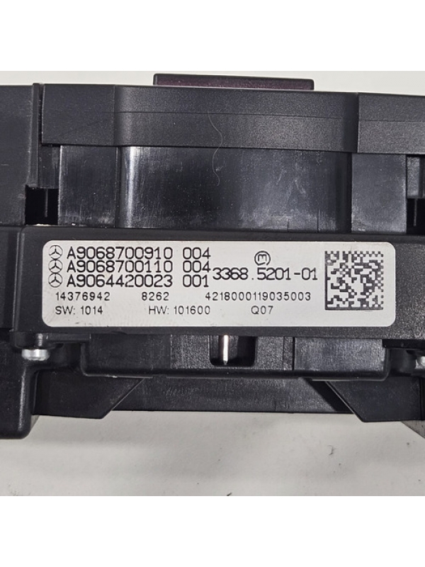 Moldura Botão Pisca Alerta Mb Sprinter 311 313 415 2018 2019