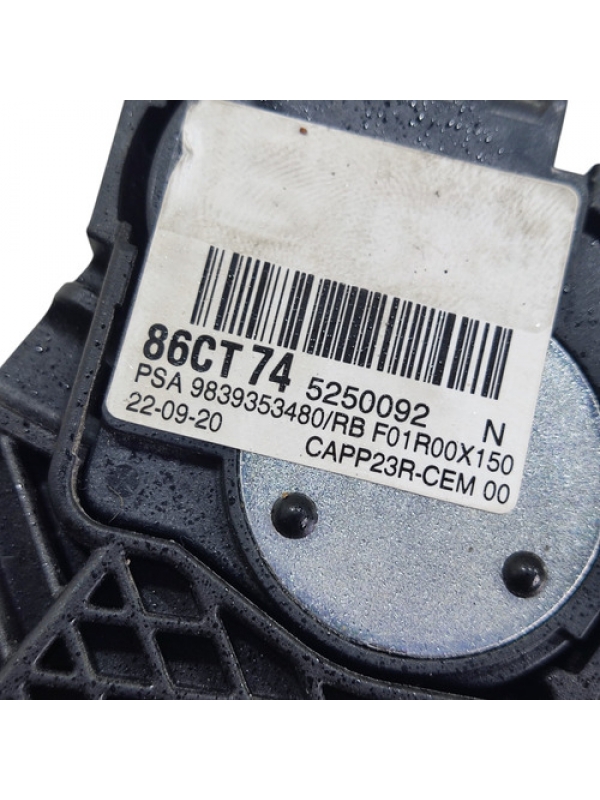 Pedal Acelerador Peugeot Expert, Jumpy 1.6 2018, 2019, 2020.