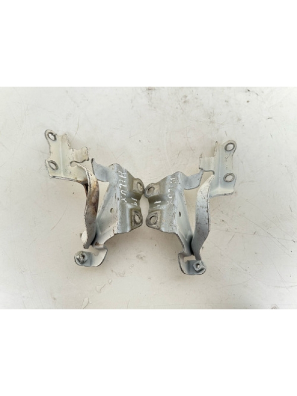 Par Dobradiças Capô Toyota Hilux Sw4 2016 2017 2018 À 2020.