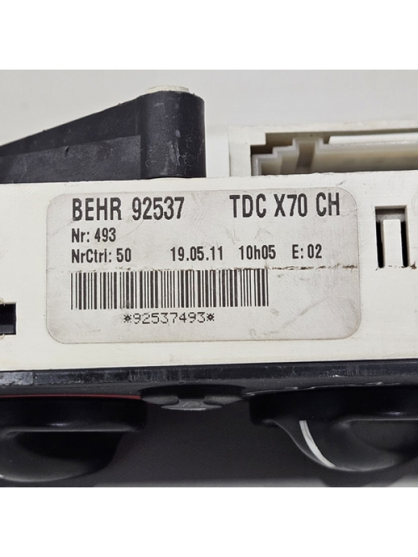 Comando Ar Condicionado Renault Master 2009 2010 2011 12 2.5