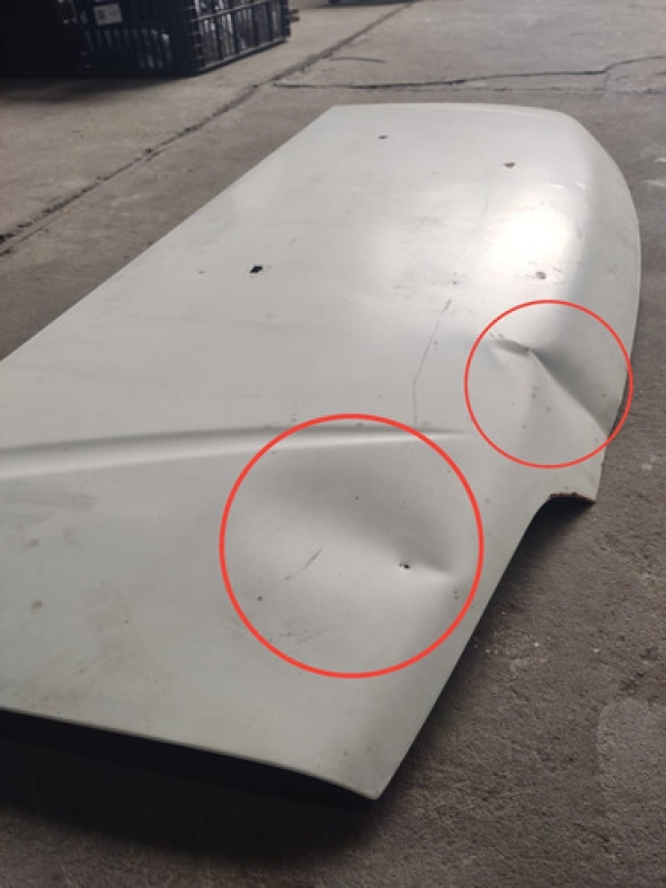 Capô Fiat Ducato Boxer Jumper 2.3 2006 2007 À 2017 (detalhe)