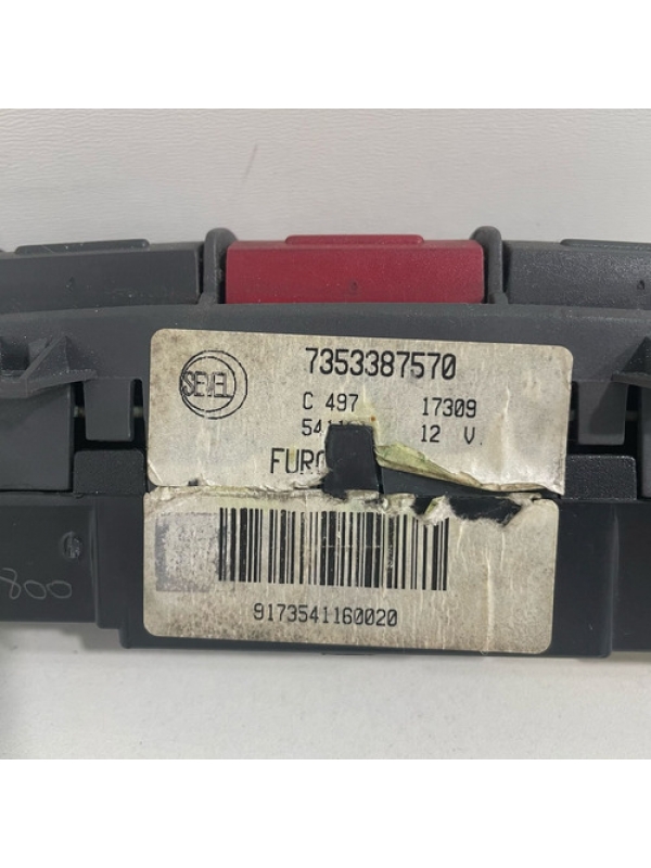 Botão Comando Pisca Alerta Fiat Ducato 2000 2001 2002 À 2017
