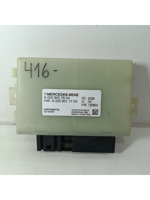 Modulo Controle Gases Escape Mb Sprinter 416 2.2 2020 À 2023