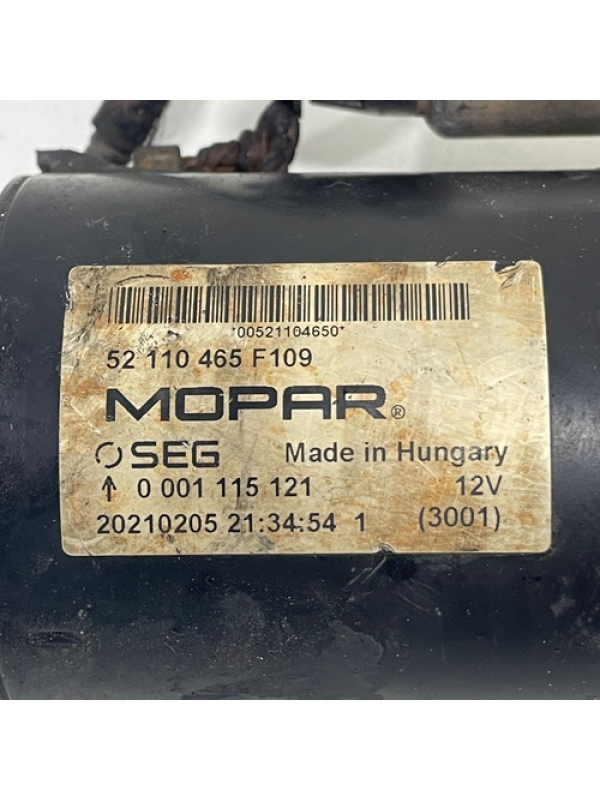 Motor Arranque Partida Fiat Ducato 2.3 2018 À 2022 52110465f