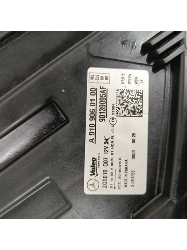 Farol Dianteiro Direito Mb Sprinter 416 417 2023 A9109060100