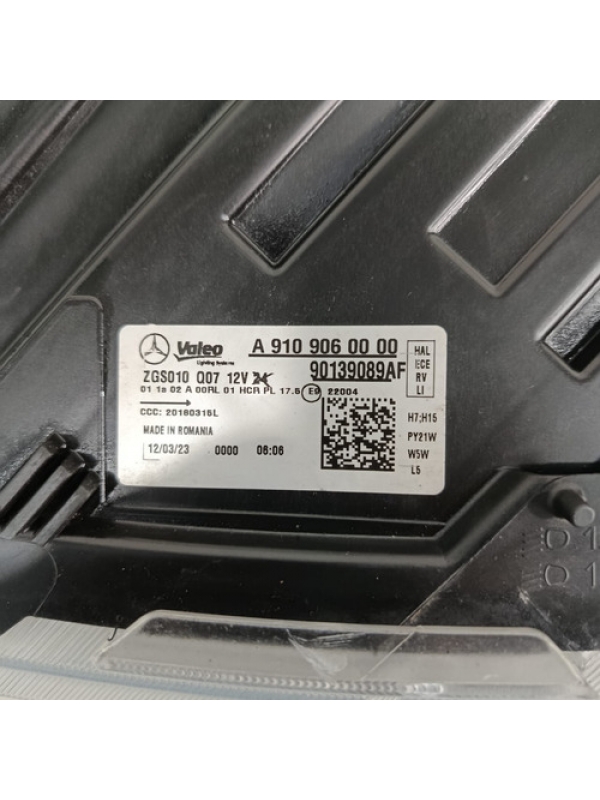 Farol Esquerdo Mb Sprinter 416 417 2022 023 2024 A9109060000