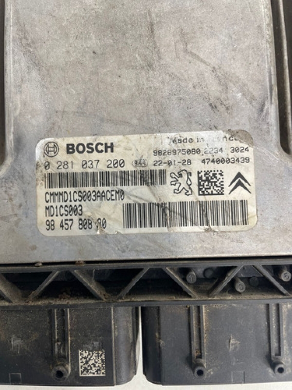 Kit Módulo Injeção Bcm Chave Peugeot Expert Jumpy 1.6 2022 .