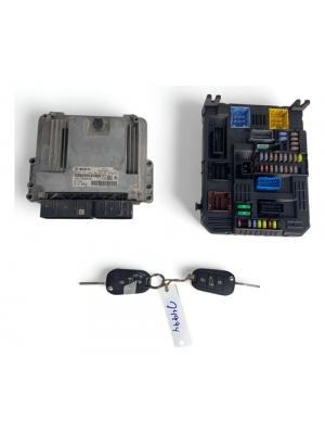 Kit Módulo Injeção Bcm Chave Peugeot Expert Jumpy 1.6 2022 .