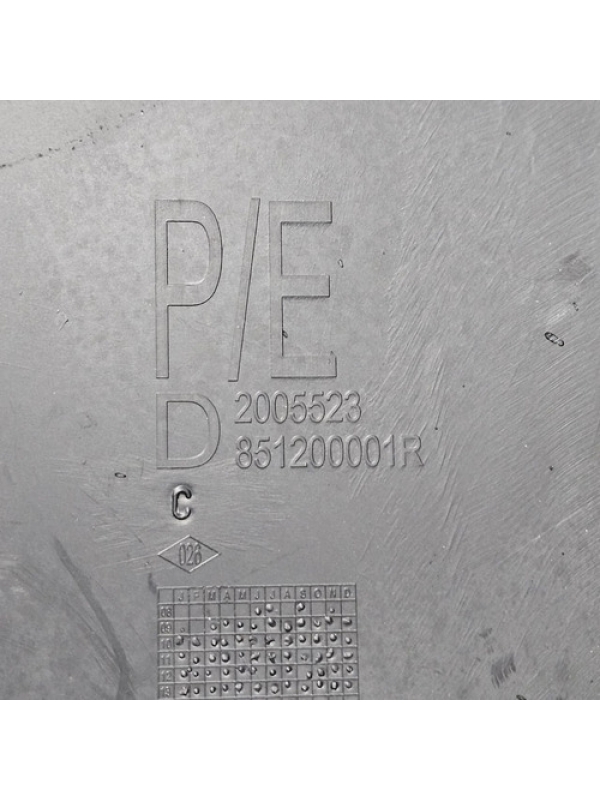 Polaina Direita Do Parachoque Renault Master 2.3 2013 À 2022