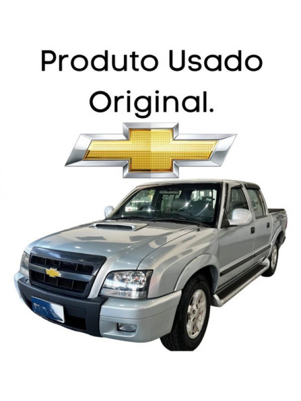 Estribo Lateral Chevrolet Gm S10 2008 2009 2010 Com Detalhe.