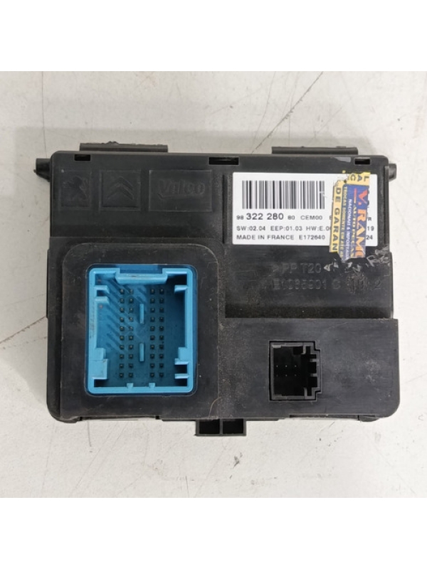 Módulo Controle Ar Condicionado Peugeot Expert 2018 À 2024 .