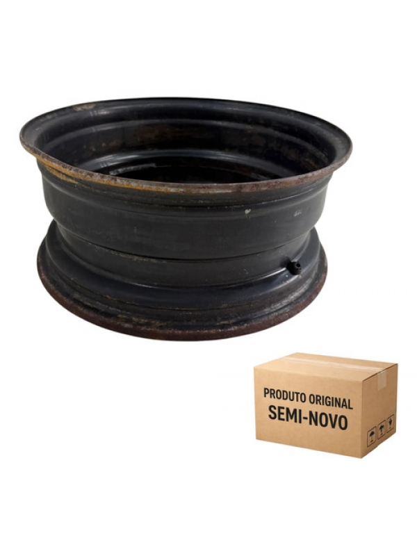 Roda Ferro Original Mb Sprinter 311 415 Aro 16 2013 À 2018. Prateado