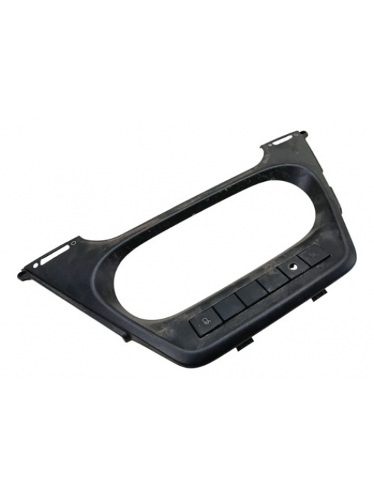 Moldura Do Painel Aquecedor Iveco Daily 2020 À 2024 Original Preto