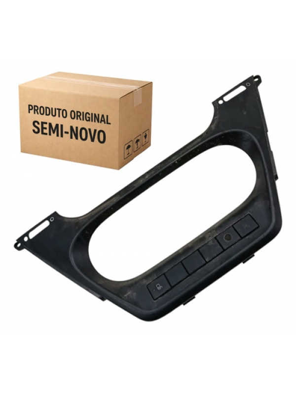 Moldura Do Painel Aquecedor Iveco Daily 2020 À 2024 Original Preto