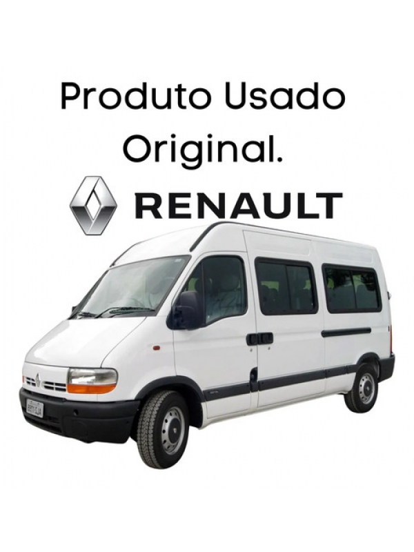 Friso Lateral Porta Correr Renault Master 2006 À 2013 98cm. Preto