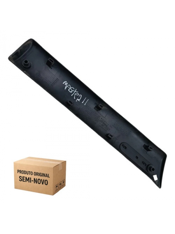 Friso Da Porta Dianteira Direita Renault Master 2005 À 2013. Preto