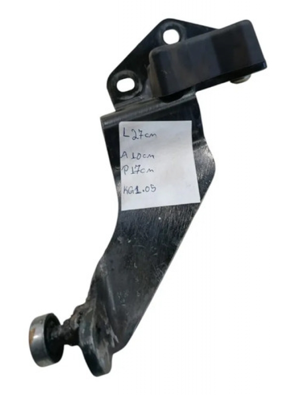 Guia Carrinho Porta Correr Renault Master 2.5 2005 A 2013. Preto