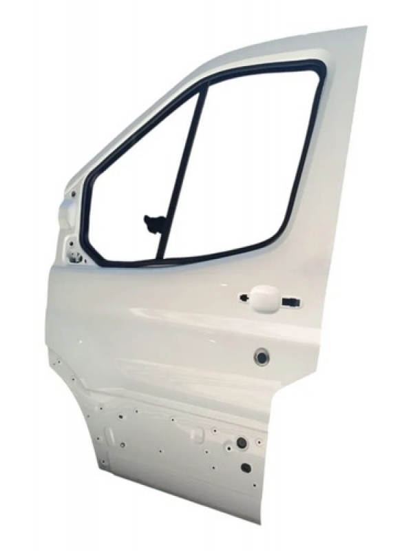 Porta Dianteira Lado Esquerdo Ford Transit 2018 À 2021 2022. Dianteira Esquerdo Branco