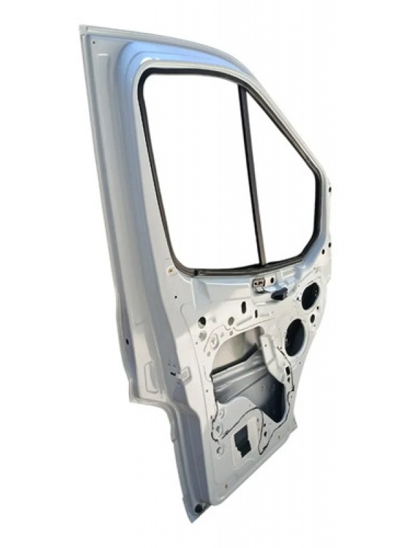 Porta Dianteira Lado Esquerdo Ford Transit 2018 À 2021 2022. Dianteira Esquerdo Branco