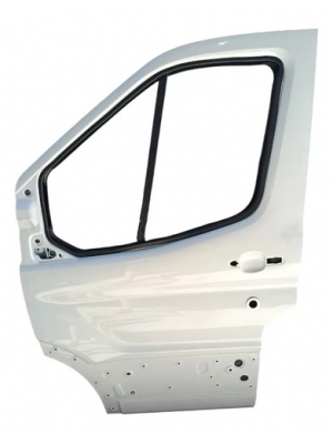 Porta Dianteira Lado Esquerdo Ford Transit 2018 À 2021 2022. Dianteira Esquerdo Branco