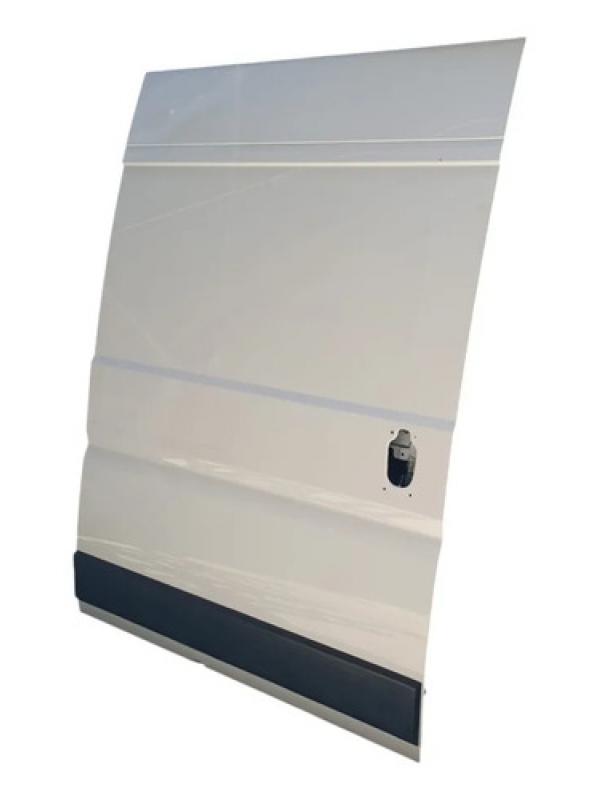 Porta Lateral Teto Alto Furgão Fiat Ducato 2018 À 2023 2024. Dianteira Direito De Correr Branco