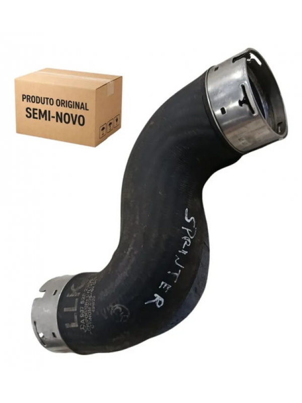 Mangueira Intercooler Mb Sprinter 415 416 2013 2014 À 2022. Preto