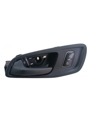 Maçaneta Interna Dianteira Esquerda Ford Transit 2023 2024 . Preto Dianteira
