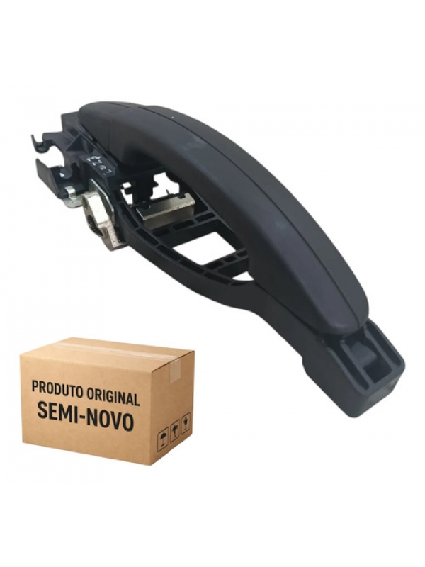 Maçaneta Externa Porta Esquerda Motorista Ford Transit 2023. Preto Dianteira