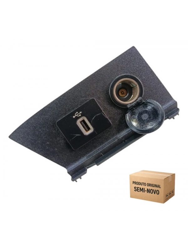 Tomada 12v Conector Usb Painel Ford Transit 2.0 2023 À 2026.