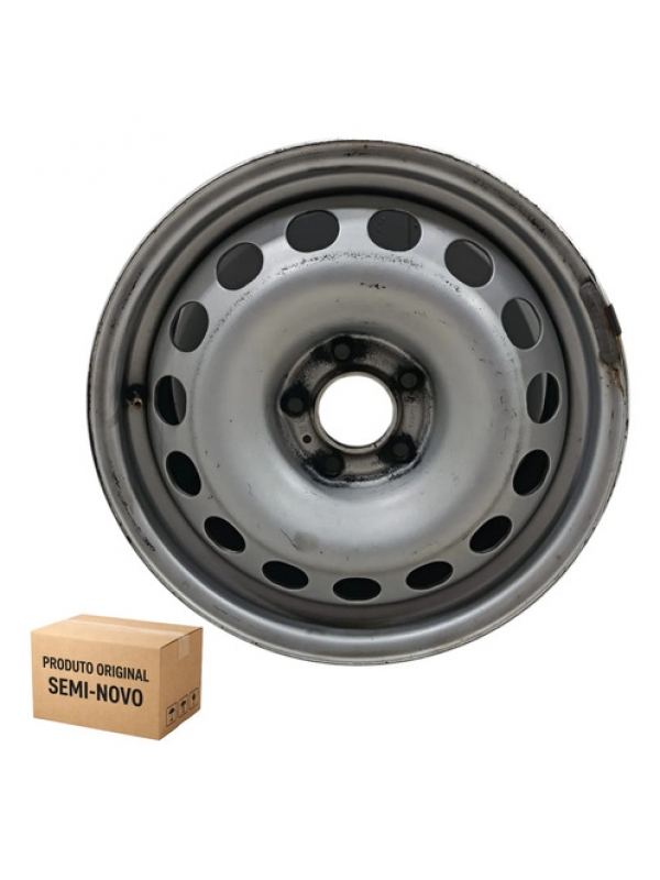 Roda Aro 16 Peugeot Expert Jumpy 2018 2019 À 2024 Original. Prateado