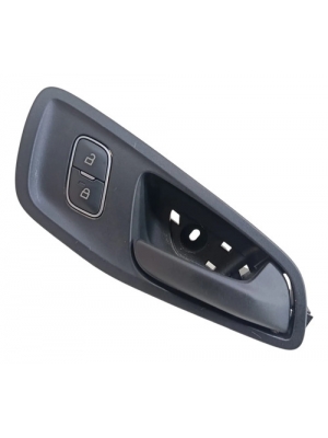 Maçaneta Porta Dianteira Esquerda Ford Transit 2.0 2023 2024 Preto Dianteira