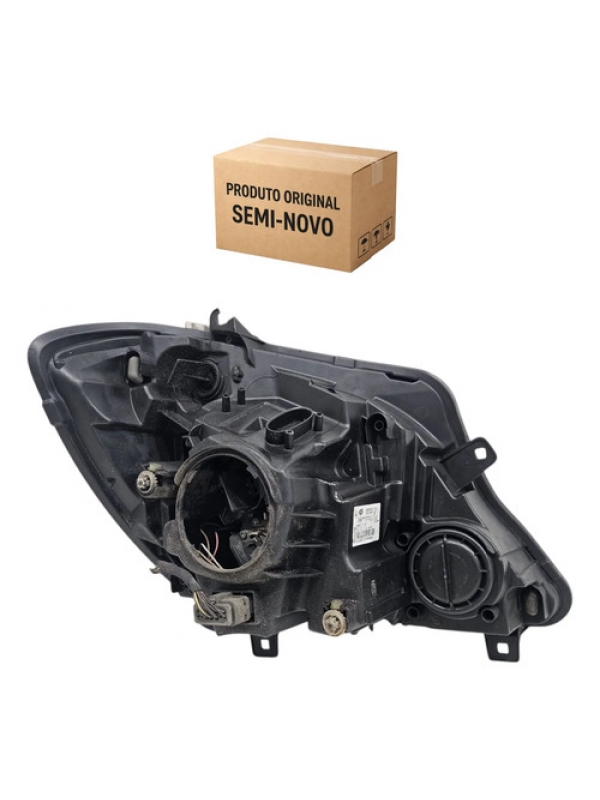 Farol Lado Esquerdo Mb Sprinter 415 Mascara Negra 2017/2019 Esquerdo/motorista
