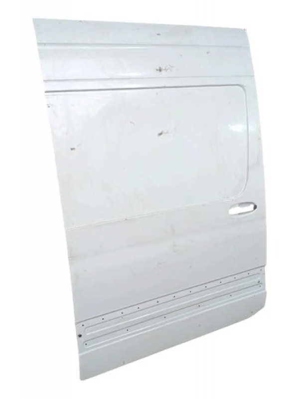 Porta Lateral De Correr Mb Sprinter 415 2013 À 2019 Detalhe Traseira Direito Branca