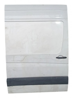Porta Lateral Correr Mb Sprinter 415 2013 À 2019 Com Detalhe Traseira Direito Branco