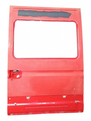 Porta De Correr Lado Esquerdo Iveco Daily 2009 À 2015 Traseira Esquerdo Vermelho