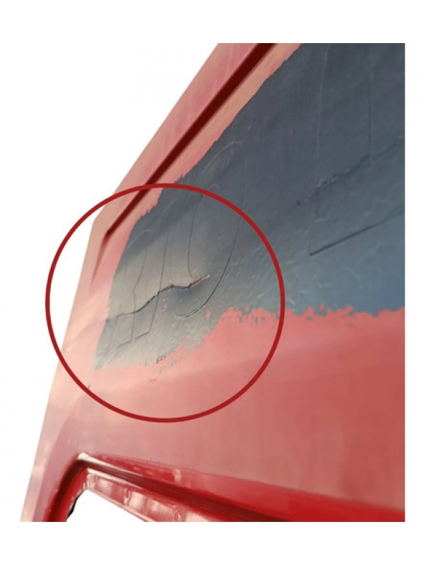 Porta De Correr Lado Esquerdo Iveco Daily 2009 À 2015 Traseira Esquerda Vermelho