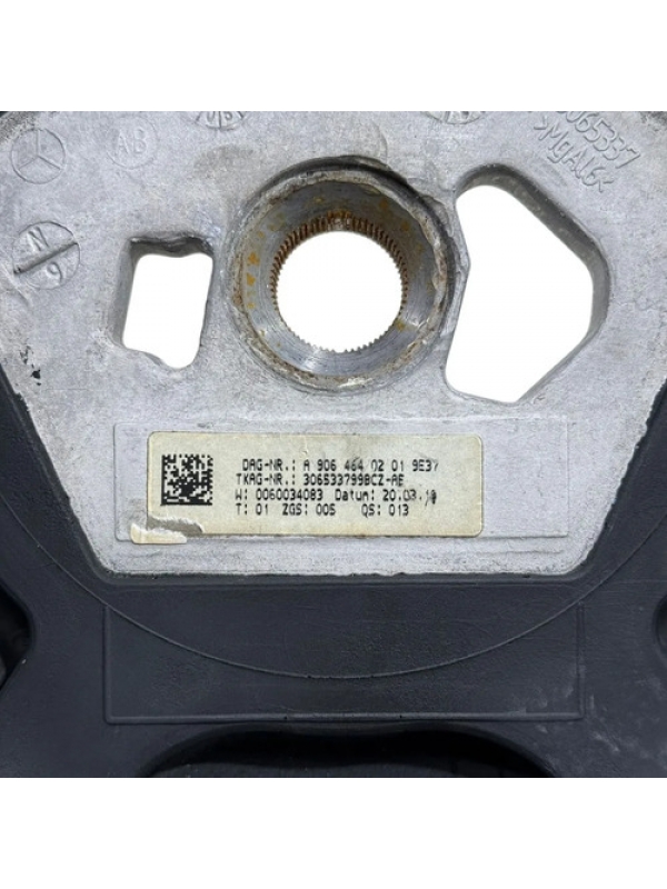 Volante Da Direção Mb Sprinter 311 313 415 515 2013 À 2019. Preto