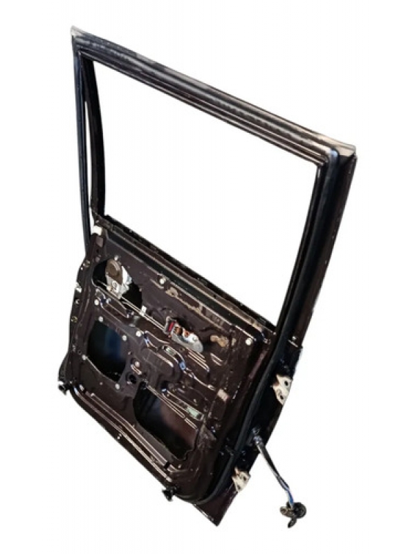Porta Traseira Esquerda Mitsubishi L200 2006 À 2010 2011 Traseira Esquerda Azul-escuro