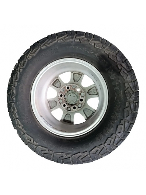 Jogo De Roda C/ Pneu Toyota Hilux Sw4 2013 2014 2015 Aro 16. Prateado