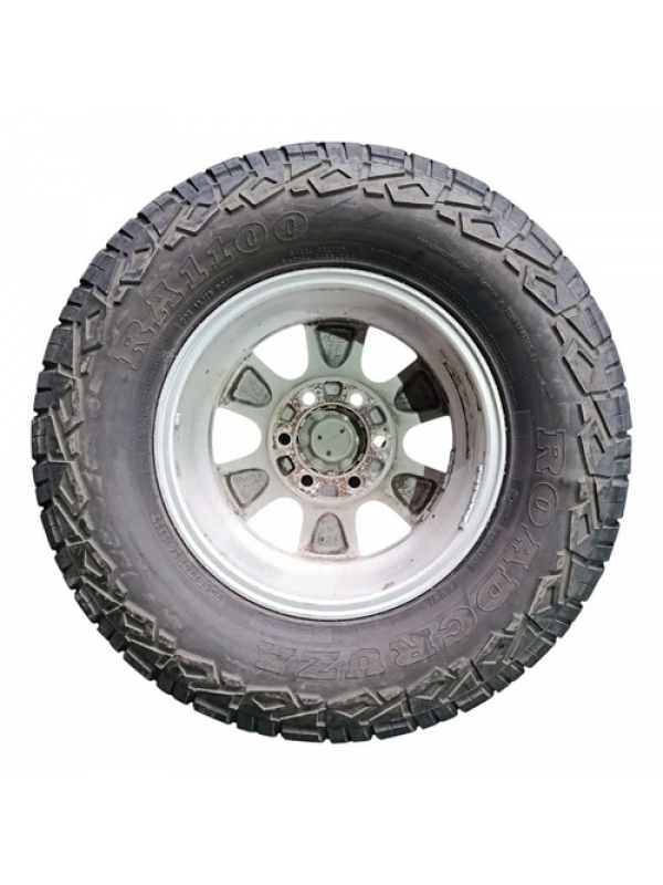 Jogo De Roda C/ Pneu Toyota Hilux Sw4 2013 2014 2015 Aro 16. Prateado