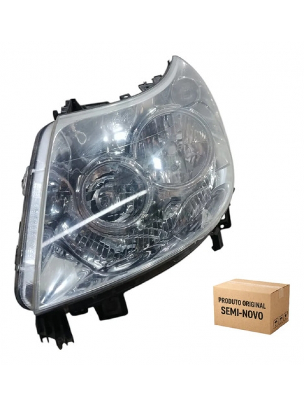 Farol Dianteiro Esquerdo Fiat Ducato 2.3 2018 À 2022 Detalhe Esquerdo/motorista