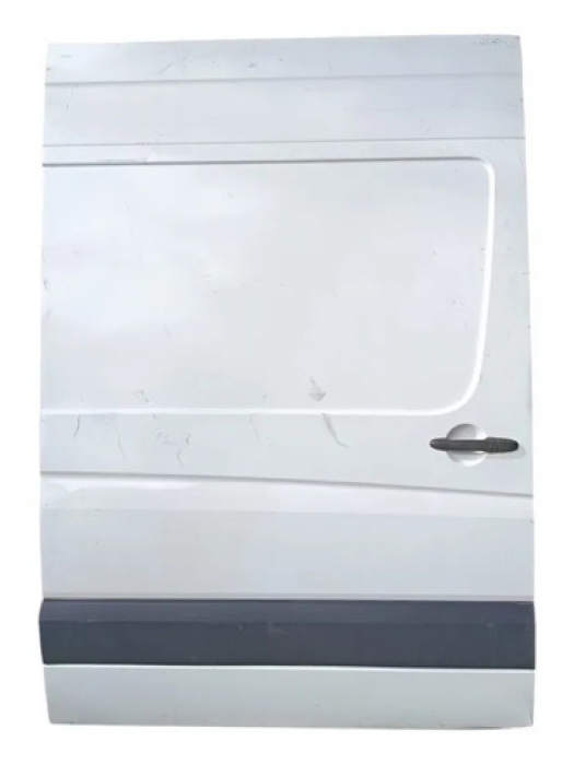 Porta De Correr Lateral Mb Sprinter 415 515 2013 2014 À 2019 Traseira Direito Branco