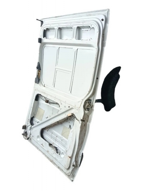 Porta De Correr Lateral Mb Sprinter 415 515 2013 2014 À 2019 Traseira Direito Branco