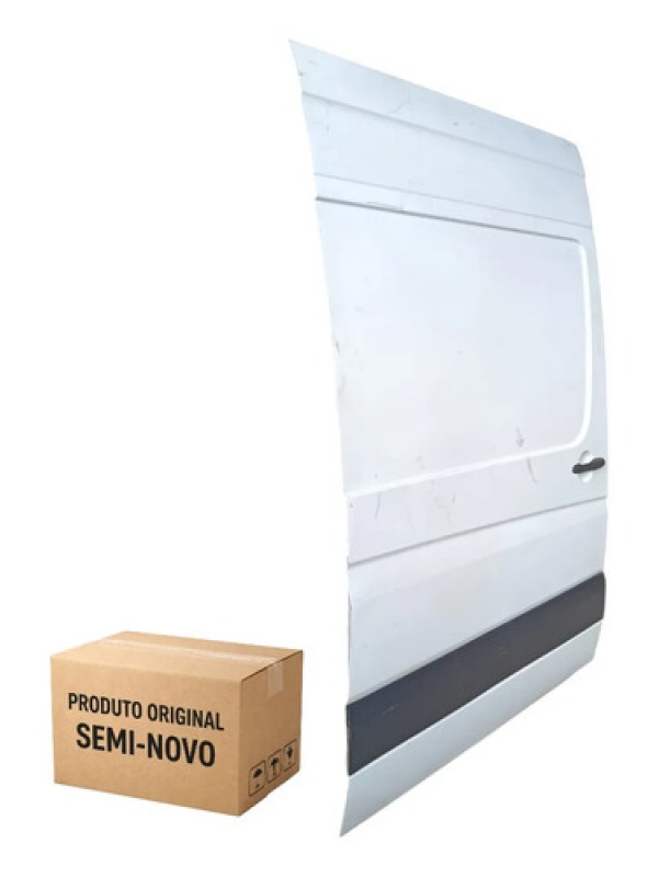 Porta De Correr Lateral Mb Sprinter 415 515 2013 2014 À 2019 Traseira Direito Branco