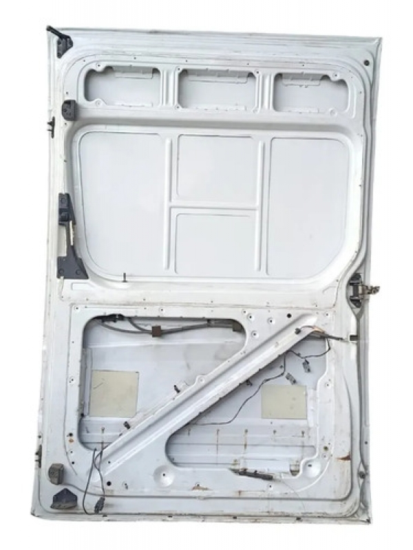 Porta De Correr Lateral Mb Sprinter 415 515 2013 2014 À 2019 Traseira Direito Branco