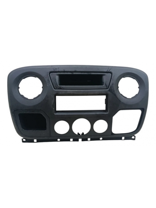 Moldura Painel Central Renault Master 2.3 2013 2014 À 2022. Preto