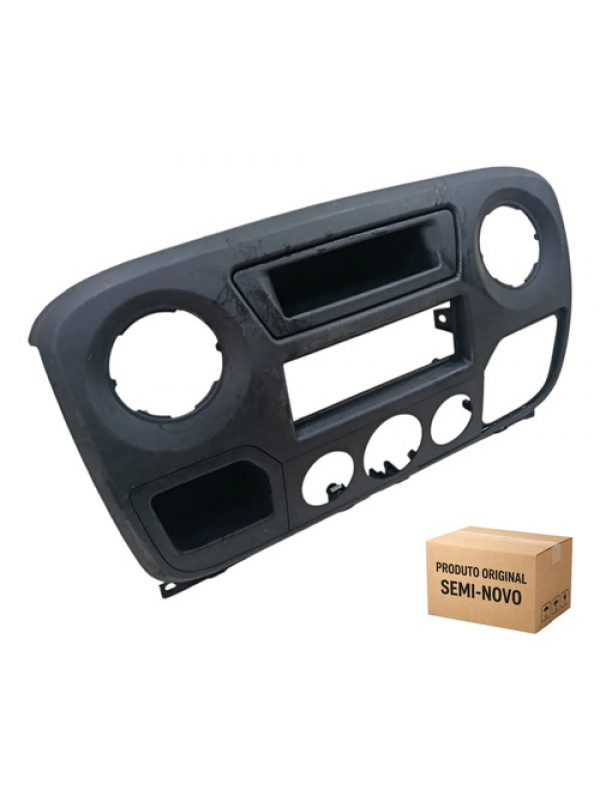 Moldura Painel Central Renault Master 2.3 2013 2014 À 2022. Preto