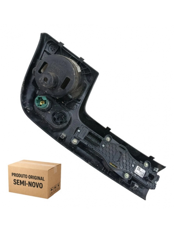 Pisca Alerta Moldura C/ Porta Copo Fiat Ducato 2.2 2025 2026 Cinza-escuro