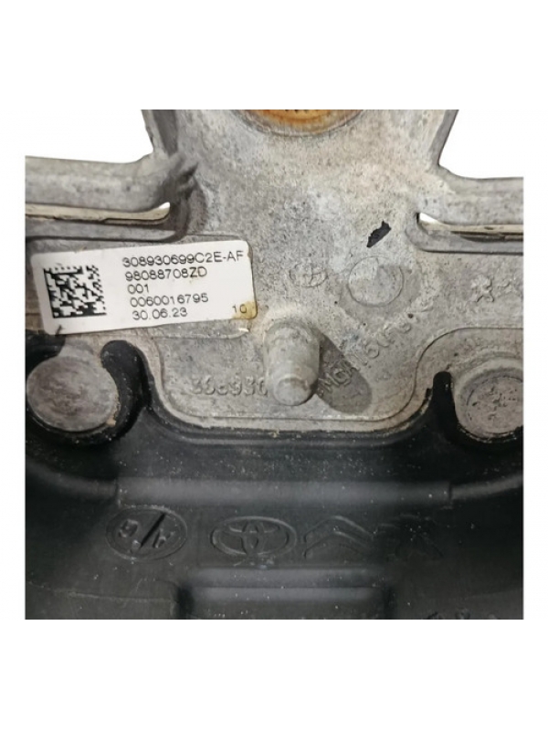 Volante Direção Peugeot Expert Jumpy 2018 À 2024 98088708 Preto