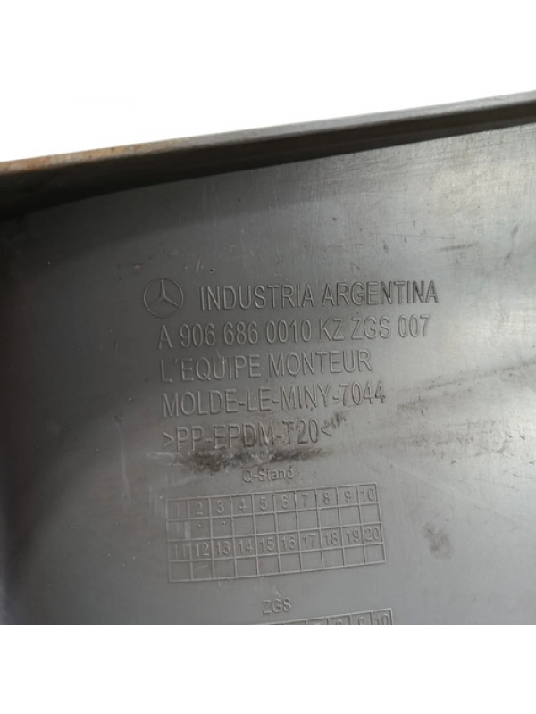 Estribo Porta Diant. Esq. Mb Sprinter 415 515 2013 14 À 2019 Cinza